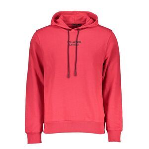 Cavalli Class Rosso Cotton Mens Men's Sweatshirt